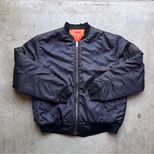 Vintage RPK-2 Flight Black Bomber Jacket